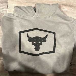Boys used grey sweatshirt size medium